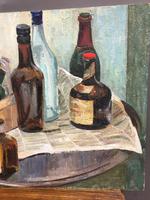 oil on board - still life with bottles (2 of 4) oil on board - still life with bottles (2 of 4)