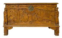 Early 20th Century Chinese Style Carved Camphorwood Chest (7 of 11) Early 20th Century Chinese Style Carved Camphorwood Chest (7 of 11)