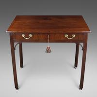 A George III Mahogany Side Table