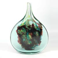 Signed Michael Harris : A Good Maltese Mdina Cut Ice Lollipop Vase 1968 - 72 (2 of 7) Signed Michael Harris : A Good Maltese Mdina Cut Ice Lollipop Vase 1968 - 72 (2 of 7)
