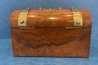 Victorian Brassbound Burr Walnut Stationary Box (4 of 11) Victorian Brassbound Burr Walnut Stationary Box (4 of 11)