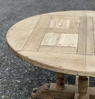 Large Round French Bleached Oak Farmhouse Table with Extensions (29 of 38) Large Round French Bleached Oak Farmhouse Table with Extensions (29 of 38)