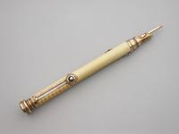 Victorian Gold Mounted Combination "Companion" Propelling Pencil, Pen, Thermometer & Compass (3 of 14) Victorian Gold Mounted Combination "Companion" Propelling Pencil, Pen, Thermometer & Compass (3 of 14)