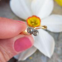 Antique Edwardian 18ct Gold Old Cut Diamond Toi Et Moi Ring (2 of 7) Antique Edwardian 18ct Gold Old Cut Diamond Toi Et Moi Ring (2 of 7)