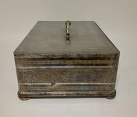 Rare Antique Victorian Etched Steel Strongbox Safe with Key (7 of 14) Rare Antique Victorian Etched Steel Strongbox Safe with Key (7 of 14)