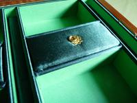 Inlaid Burr Walnut Jewellery Box With Plush Interior c.1880 (8 of 14) Inlaid Burr Walnut Jewellery Box With Plush Interior c.1880 (8 of 14)