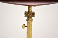 Antique Victorian Mahogany & Brass Reading or Music Stand (7 of 12) Antique Victorian Mahogany & Brass Reading or Music Stand (7 of 12)