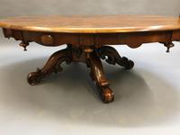 Scottish Victorian Oval Coffee Table (9 of 10) Scottish Victorian Oval Coffee Table (9 of 10)