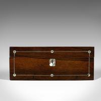 Antique Jewellery Box, English, Rosewood, Mother of Pearl, Sewing, Victorian (3 of 12) Antique Jewellery Box, English, Rosewood, Mother of Pearl, Sewing, Victorian (3 of 12)