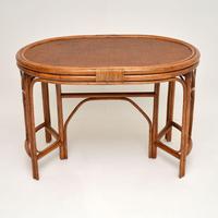 Vintage 1970's Bamboo & Rattan Games Table & Chairs (5 of 12) Vintage 1970's Bamboo & Rattan Games Table & Chairs (5 of 12)