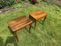 Pair of Walnut Side Tables (3 of 6) Pair of Walnut Side Tables (3 of 6)