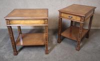 Pair of Burr Walnut End Tables Iain James Fine Furniture (5 of 9) Pair of Burr Walnut End Tables Iain James Fine Furniture (5 of 9)