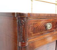 Georgian Figured Mahogany Pedestal Sideboard (11 of 14) Georgian Figured Mahogany Pedestal Sideboard (11 of 14)