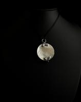 Antique Georgian Quizzing Glass Pendant, Mother of Pearl & Silver (7 of 14) Antique Georgian Quizzing Glass Pendant, Mother of Pearl & Silver (7 of 14)