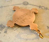 Victorian Pocket Watch Chain Fob 1890s 10ct Rose Gold Filled The St John Ambulance Fob (6 of 7) Victorian Pocket Watch Chain Fob 1890s 10ct Rose Gold Filled The St John Ambulance Fob (6 of 7)