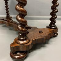 19th Century English Rosewood Library Table (5 of 6) 19th Century English Rosewood Library Table (5 of 6)