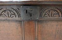 Handsome 17th Century Small Proportioned Oak Coffer c.1680 (12 of 13) Handsome 17th Century Small Proportioned Oak Coffer c.1680 (12 of 13)