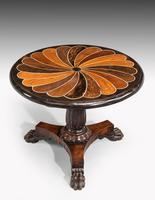 Anglo Portuguese 19th Century Inlaid Table with Exotic Timbers (2 of 6) Anglo Portuguese 19th Century Inlaid Table with Exotic Timbers (2 of 6)