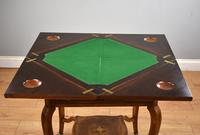 Victorian Rosewood Envelope Card Table (8 of 12) Victorian Rosewood Envelope Card Table (8 of 12)