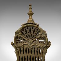 Antique Peacock Fire Screen, French, Brass, Fireside, Art Nouveau, Victorian (6 of 10) Antique Peacock Fire Screen, French, Brass, Fireside, Art Nouveau, Victorian (6 of 10)