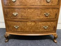 Burr Walnut Bow Front Chest (8 of 12) Burr Walnut Bow Front Chest (8 of 12)