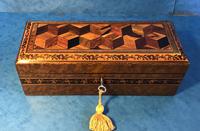 Victorian Burr Holly Glove Box with Tunbridge Ware Inlay (6 of 9) Victorian Burr Holly Glove Box with Tunbridge Ware Inlay (6 of 9)