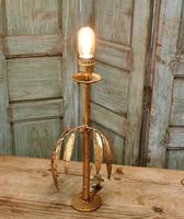 French Art Deco Gold Palm Leaf Table Lamp (4 of 6) French Art Deco Gold Palm Leaf Table Lamp (4 of 6)