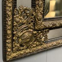 Large 19th Century French Repousse Mirror (3 of 7) Large 19th Century French Repousse Mirror (3 of 7)
