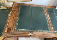 Victorian Brass-bound Walnut Writing Slope with Secret Drawers (18 of 39) Victorian Brass-bound Walnut Writing Slope with Secret Drawers (18 of 39)
