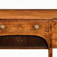 George III breakfront yew-wood inlaid mahogany sideboard (3 of 10) George III breakfront yew-wood inlaid mahogany sideboard (3 of 10)