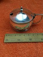 Antique Sterling Silver Hallmarked Heavy Mustard Pot 1924, Oldfield Ltd, Birmingham (5 of 10) Antique Sterling Silver Hallmarked Heavy Mustard Pot 1924, Oldfield Ltd, Birmingham (5 of 10)