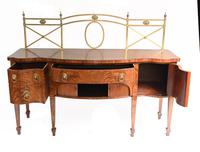 Georgian Style Sideboard Mahogany Server Brass Gallery c.1880 (9 of 15) Georgian Style Sideboard Mahogany Server Brass Gallery c.1880 (9 of 15)