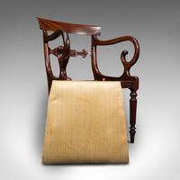 Antique Elbow Chair, English, Mahogany, Carver, Drop-in Seat, Regency c.1820 (12 of 12) Antique Elbow Chair, English, Mahogany, Carver, Drop-in Seat, Regency c.1820 (12 of 12)