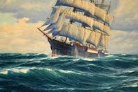Nautical Oil Painting (8 of 10) Nautical Oil Painting (8 of 10)