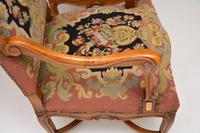 Pair of Antique Carolean Style Needlepoint Armchairs (6 of 12) Pair of Antique Carolean Style Needlepoint Armchairs (6 of 12)