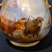 Royal Worcester Flared Vase (5 of 6) Royal Worcester Flared Vase (5 of 6)