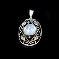 Vintage Moonstone Sterling Silver Drop Pendant Arts & Crafts (4 of 10) Vintage Moonstone Sterling Silver Drop Pendant Arts & Crafts (4 of 10)