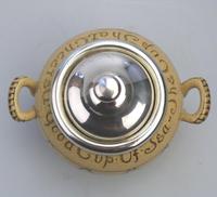 Attractive & Good Royal Doulton Stoneware Motto Ware Lidded Bowl - Tea c.1915 (3 of 8) Attractive & Good Royal Doulton Stoneware Motto Ware Lidded Bowl - Tea c.1915 (3 of 8)