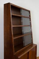 1930s Vintage Oak Glazed Bookcase Cabinet (5 of 16) 1930s Vintage Oak Glazed Bookcase Cabinet (5 of 16)