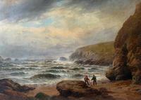Gigantic George Henry Jenkins 19th Century Seascape Oil Painting (3 of 12) Gigantic George Henry Jenkins 19th Century Seascape Oil Painting (3 of 12)
