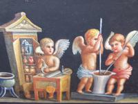Watercolour Mischievous Putti Listed Artist E P Fenderico (4 of 14) Watercolour Mischievous Putti Listed Artist E P Fenderico (4 of 14)