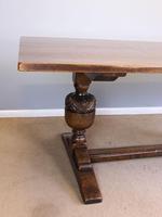 Antique Large Oak Refectory Farmhouse Kitchen Dining Table (14 of 15) Antique Large Oak Refectory Farmhouse Kitchen Dining Table (14 of 15)