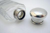 20s Solid Sterling Silver & Cut Glass Scent Perfume Bottle, Plain, English 20th Century (5 of 5) 20s Solid Sterling Silver & Cut Glass Scent Perfume Bottle, Plain, English 20th Century (5 of 5)