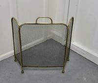 Victorian Folding Brass Fire Guard (3 of 5) Victorian Folding Brass Fire Guard (3 of 5)