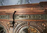 Victorian Carved Oak Secretaire Bookcase (16 of 25) Victorian Carved Oak Secretaire Bookcase (16 of 25)