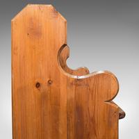 Antique Bench Seat, English, Pine, Pew, Ecclesiastic Taste, Victorian c.1900 (9 of 12) Antique Bench Seat, English, Pine, Pew, Ecclesiastic Taste, Victorian c.1900 (9 of 12)