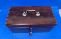 Georgian Mahogany Twin Canister Caddy (3 of 14) Georgian Mahogany Twin Canister Caddy (3 of 14)