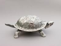 Edwardian Novelty Silver Mounted Tortoise Desk Bell, By Grey & Co, Chester, 1909 (3 of 10) Edwardian Novelty Silver Mounted Tortoise Desk Bell, By Grey & Co, Chester, 1909 (3 of 10)