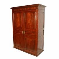 Georgian Two Door Wardrobe (3 of 8) Georgian Two Door Wardrobe (3 of 8)