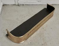 Small Victorian Pierced Brass Fender (4 of 5) Small Victorian Pierced Brass Fender (4 of 5)